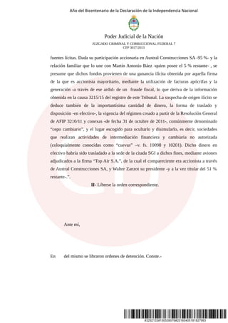 La orden de detencion | PDF