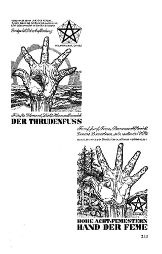 1'HRIJI>H~1Mi1'1!0~~ ~ANI> l>fk ~1'»(1K~,
1'HR¡JI>, f~SfN IM <íf~<>~<í~ l>fiA;IN HO~~A,
~tlN~ il.'11f~R~tRI:!Mf IM »:tHfR~~~~ M~N~<H
lf~dyet':1l;@d:cv1u/dzclun¡: (9-."W'~
dflUn¡te 7f&m-eni;5E~ta~welt-en1feicli
DER TIIRUDENFUSS
dkm(,/u~dkne,di&n-en1feCJI/t~'dit
~~ .f!J~n,al'emwallende"'~
MA<í lf' M~1Wl~ R l>f~ Pl1'H(;R~Í<~ ~' HB<HI(K h<H~~<::RKRM1'
HOHE ACIITrFEHESTERN
IIAND DER FEME
233
 