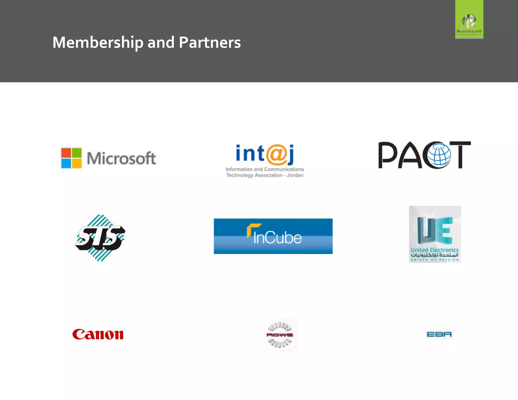 Membership and Partners
 