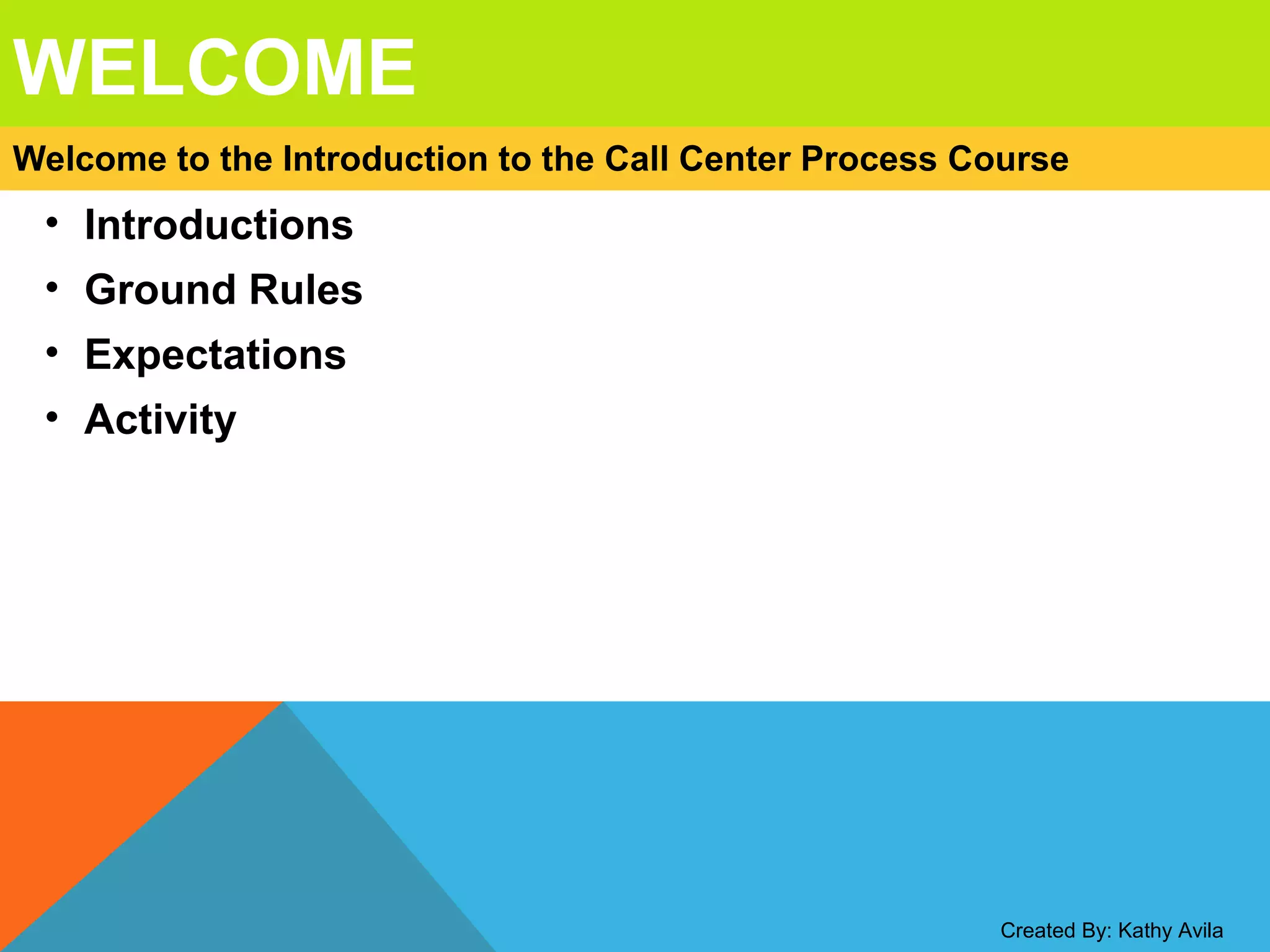 Portfolio Sample - ILT Course | PPT