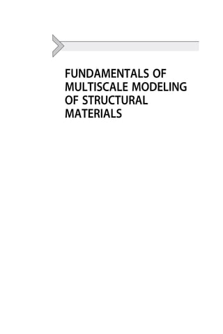 Comprehensive Guide to Multiscale Modeling of Structural Materials | PDF