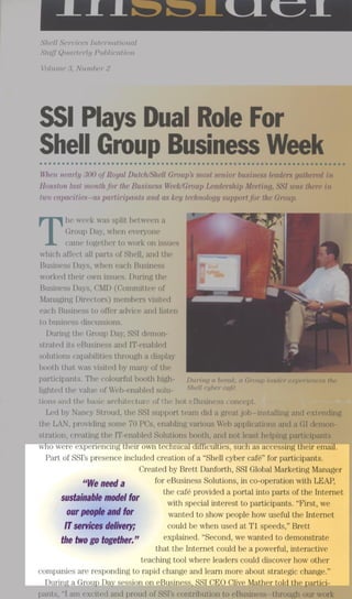 Shell Business Week