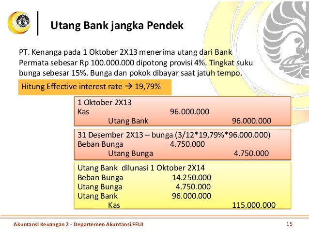 Contoh Soal Kasus Utang Jangka Panjang Beserta Penyelesaiannya - ID