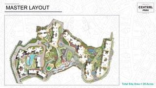MASTER LAYOUT
Total Site Area = 20 Acres
 