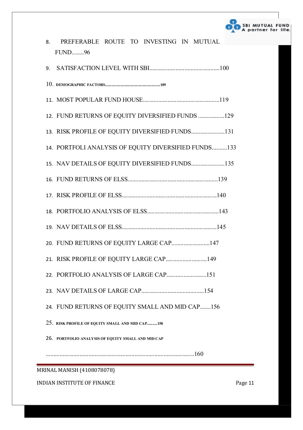 30838403 Comparative Analysis Of Mutual Funds 30838403 Comparative Analysis Of Mutual Funds