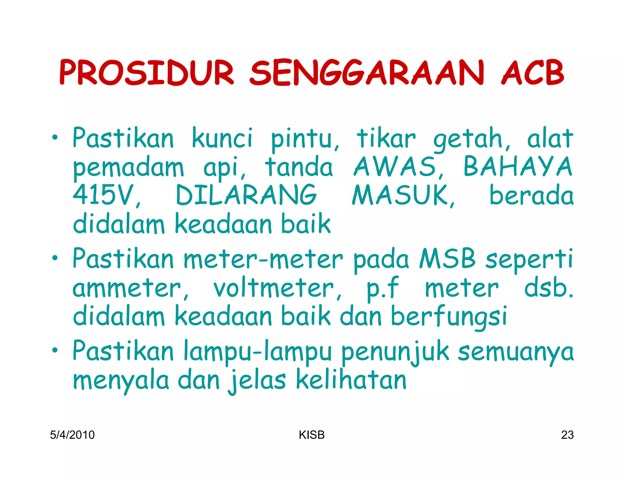 Senggaraan-acb | PDF