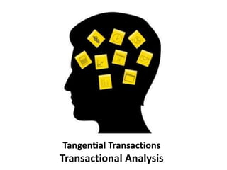 Tangential transactions - transactional analysis - Manu Melwin Joy | PPTX