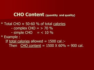 Principles of Dietary management. ppt | PPT