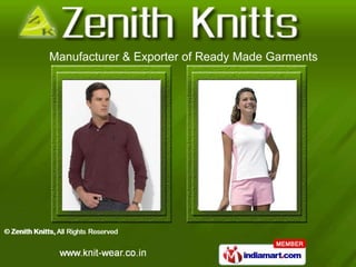 Manufacturer & Exporter of Ready Made Garments
 