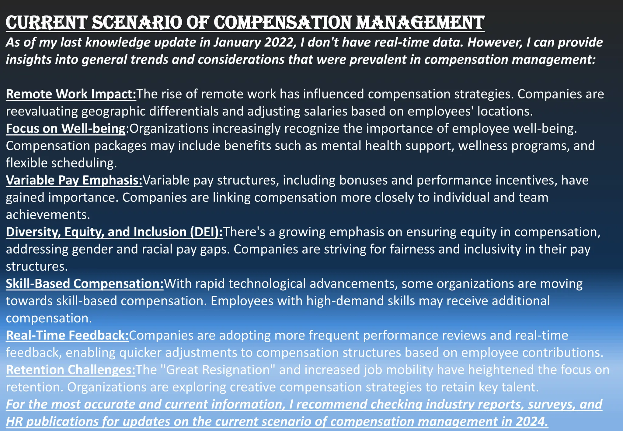 HR Analytics Metrices for Compensation Management | PDF