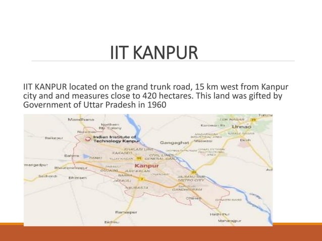 IIT, Kanpur. | PDF