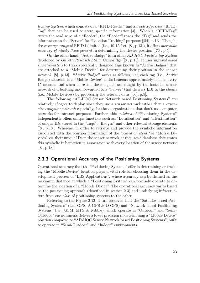 Master thesis on rfid