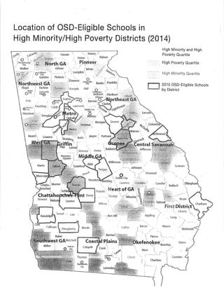 OSD Eligible Schools in High Minority/High Poverty Districts