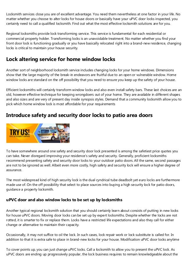 Discovering Locksmith Emergency In London Is Not Difficult At All Yo