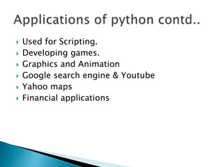 Python Programming Basics | PPT
