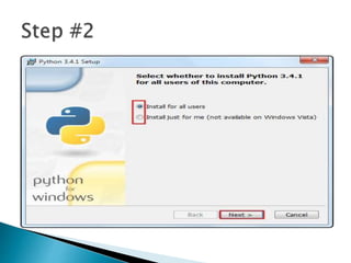 Python Programming Basics | PPT