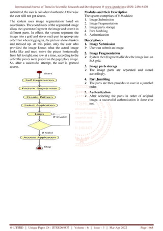 Survey on Graphical Password by Image Segmentation 2021 2022 | PDF