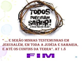 OS BATISTAS BRASILEIROSOS BATISTAS BRASILEIROS
38
1859 – 1º Missionário Americano, Thomas J.
Bowen, da junta de Richmond
1867 – Chega o americano Pr. Richard Raticliff e
esposa
1871 – 1ª IB - Santa Bárbara, SP, Pr. Richard
Raticliff
1865– Com a Guerra Civil confederados do Sul
dos EUA (maioria Batistas) buscam terras com
potencial agrícola.
1867– 50.000 americanos para Santa Bárbara
d’Oeste.
1879 – 2ª IB - 1ª IB da Estação, Pr. Elias Hoton
Quilin
1881 – Chegam o americano Pr. Willian Buck
Bagby e esposa no Rio de Janeiro e daí para
Santa Bárbara.
 