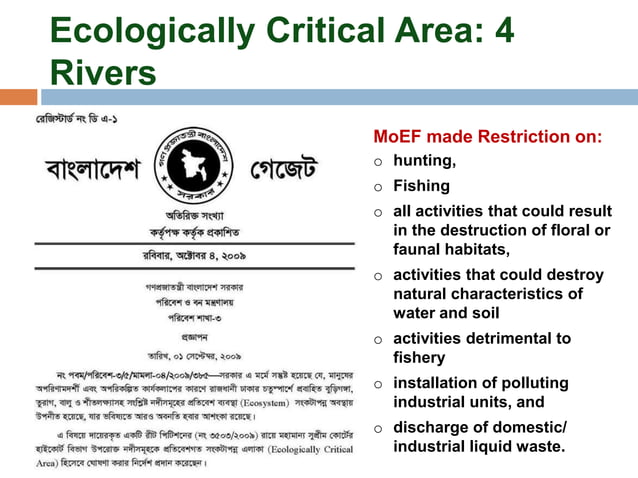 Lecture2 Environmental Laws and Policies in Bangladesh Copy