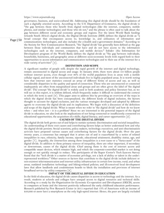 Addressing the Digital Divide in Education: Strategies and Solutions ...