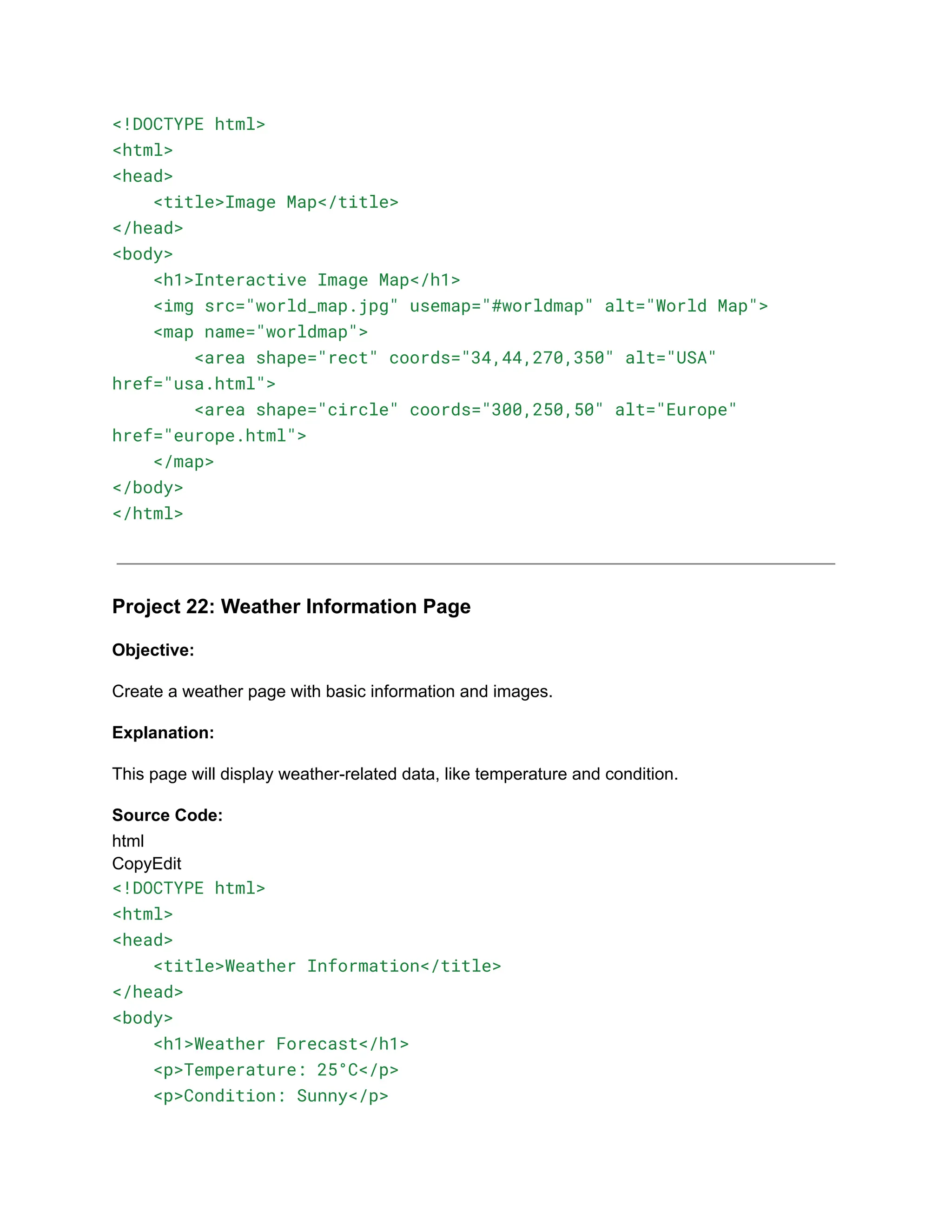 30+ Basic HTML Coding Projects for Class 10.pdf