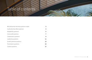 30 behavioral interview questions | PPT