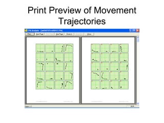 Print Preview of Movement
Trajectories
 