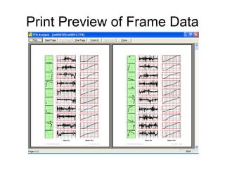 Print Preview of Frame Data
 