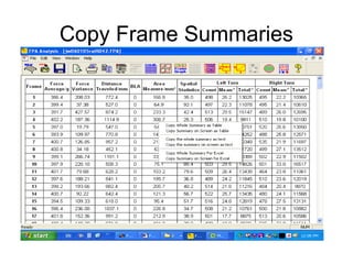 Copy Frame Summaries
 