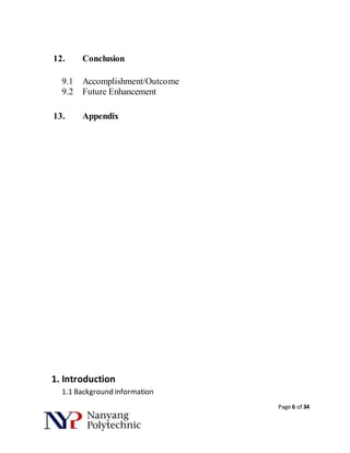 Final Year Project Report | DOCX