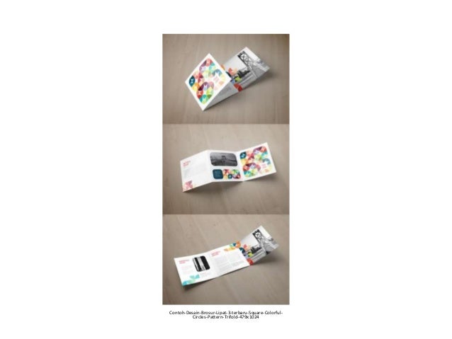 30 contoh desain brosur lipat tiga