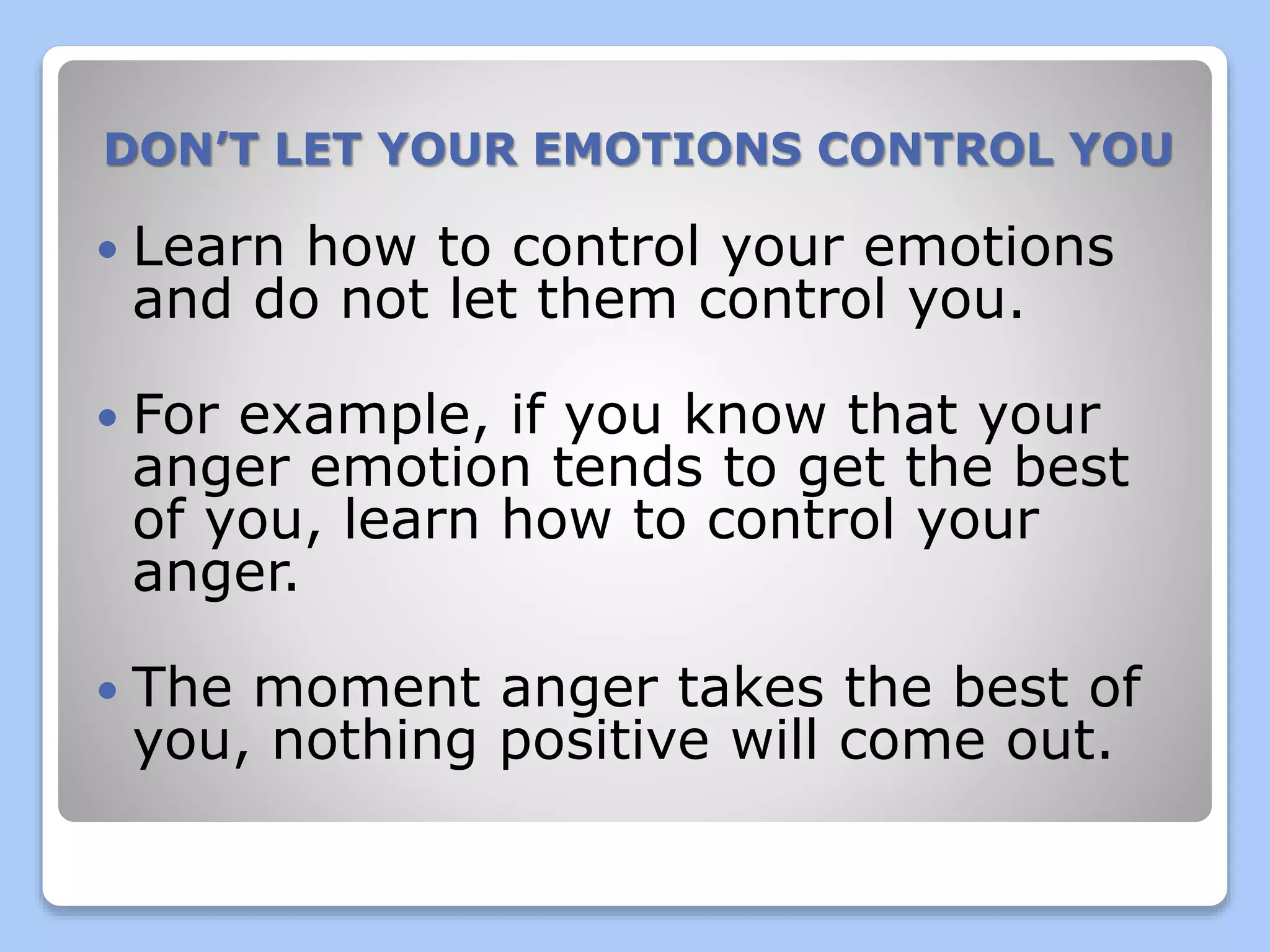 Control your emotions PPTX(00)