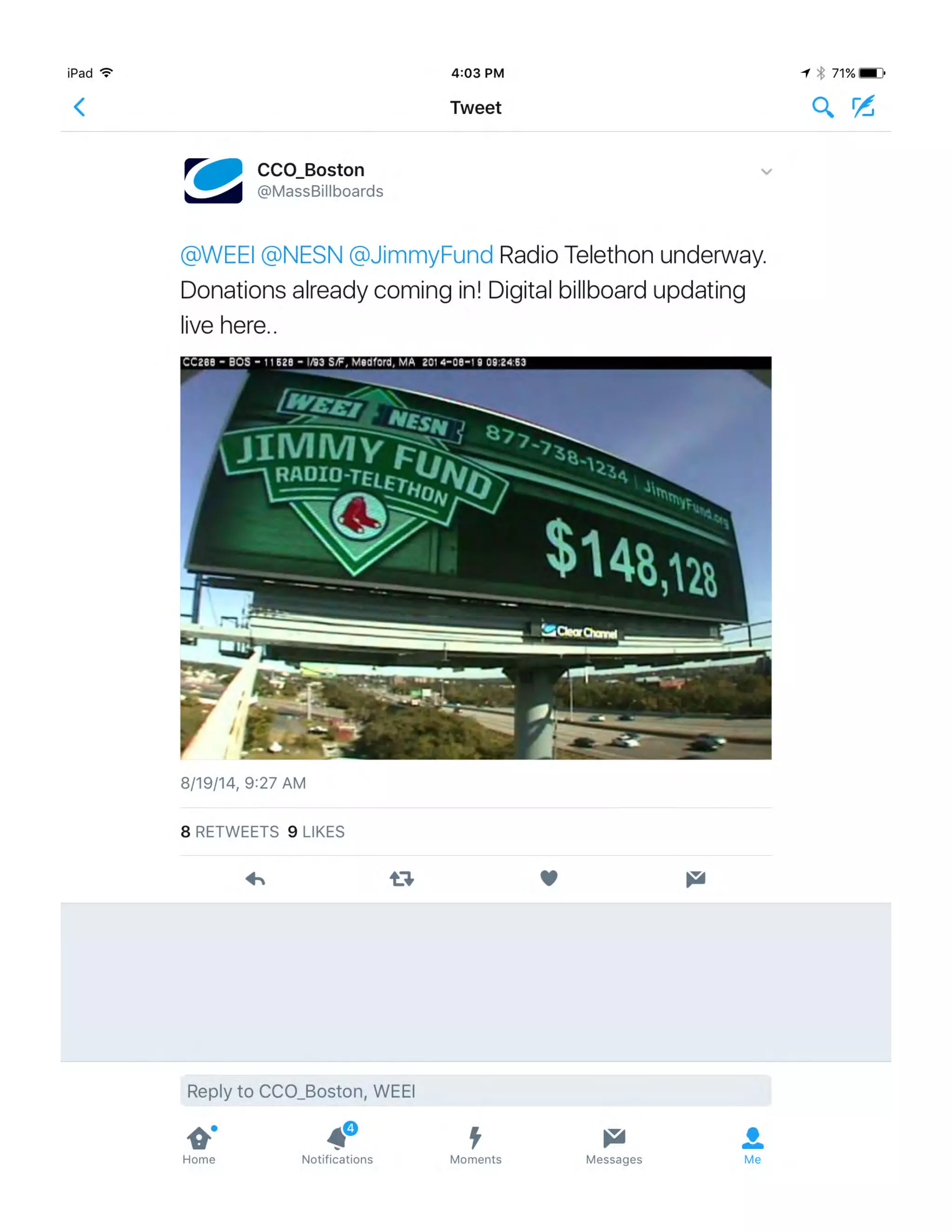 Twitter posts - Michael Dobson