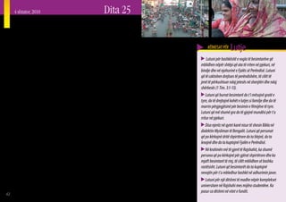 4 shtator, 2010                                                 Dita 25
     Rajshahi, Bangladesh
                                                                                                                                       KËRKESAT PËR      Lutje
     S   ipas një legjende të njohur, një shenjtor Mysliman me
         emrin Shah Makhdum ngau një krokodil përpjetë
     lumit dhe e solli Islamin tek banorët Rajshahi. Faltorja
                                                                        Pothuajse njëqind vjet më parë, Ungjilli nisi të jepte
                                                                     fryt mes Myslimanëve të krahinës, kur Shkrimi i Shenjtë
                                                                     u shpërnda në dialektin Mysliman të Bengalit. Qindra
                                                                                                                                       Lutuni për bashkësitë e vogla të besimtarëve që
                                                                                                                                   mblidhen nëpër shtëpi që ata të rriten në pjekuri, në
     e tij në qytet vizitohet nga shumë Myslimanë të zonës           persona erdhën në besim, por për fat të keq këta besimtarë    bindje dhe në njohurinë e Fjalës së Perëndisë. Lutuni
     që kërkojnë kurim për sëmundje, për shterpësinë dhe             u inkurajuan t’i braktisnin traditat dhe dialektin e tyre     që të caktohen drejtues të perëndishëm, të cilët të
     probleme të tjera.                                              dhe të shkriheshin me kulturën kishtare me prejardhje         jenë të përkushtuar ndaj jetesës në shenjtëri dhe ndaj
        I ndodhur në brigjet e lumit Gang, pak kilometra larg        Hindu, dhe kështu lëvizja mori fund dhe u harrua.             shërbesës (1 Tim. 3:1-13).
     Indisë, qyteti Rajshahi është vendbanimi i afro gjysmë             Në fillim të viteve 1980të, një biznesmen i ri, me             Lutuni që burrat besimtarë do t’i mësojnë gratë e
     milioni Myslimanëve Bengali. Krahina është dominuar             prejardhje Myslimane erdhi për të jetuar në Rajshahi          tyre, do të drejtojnë kohët e lutjes si familje dhe do të
     me sukses nga valët e kontrollit prej Arianëve, Budistëve,      dhe nisi t’u dëshmonte Myslimanëve, duke i inkurajuar         marrin përgjegjësinë për besimin e fëmijëve të tyre.
     Hinduve, Myslimanëve, Britanikëve dhe më së fundi nga           besimtarët që të rrinin brenda familjeve dhe kulturës së      Lutuni që më shumë gra do të gjejnë mundësi për t’u
     Pakistanezët, përpara se vendi ta shpallte pavarësinë           tyre. Si rezultat i kësaj, tani në qytet ka tre bashkësi që   rritur në pjekuri.
     në vitin 1971. Vetë qyteti i Rajshahit u bë i shquar gjatë      mblidhen nëpër shtëpi, dhe më shumë bashkësi nëpër
                                                                                                                                       Disa njerëz në qytet kanë nisur të shesin Bibla në
     sundimit Britanik, dhe ndonëse dikur mbizotëronte besimi        fshatrat përreth. Këto bashkësi po rriten, janë të dukshme
                                                                                                                                   dialektin Mysliman të Bengalit. Lutuni që personat
     Hindu, tani qyteti është 90 % Mysliman. Myslimanët nga          dhe të guximshme në veprimtari për ndarjen e ungjillit,
                                                                                                                                   që po kërkojnë dritë shpirtërore do ta blejnë, do ta
     Rajshahi përgjithësisht janë disi liberalë dhe mendje-          por kanë nevojë për më shumë thellësi në dishepullizim
                                                                                                                                   lexojnë dhe do ta kuptojnë Fjalën e Perëndisë.
     hapur, por kompleksi kryesor universitar kontrollohet nga       dhe në njohjen e Fjalës së Perëndisë për ta mbajtur të
     partia studentore e Islamistëve “Jamaati - Islam”, dhe qyteti   qëndrueshme lëvizjen.                                             Në krahinën më të gjerë të Rajshahit, ka shumë
     ka qenë një qendër për disa veprimtari të vogla terroriste.                                                                   persona që po kërkojnë për gjërat shpirtërore dhe ka
                                                                        Në të kaluarën shërbesa ka qenë e detyruar të për-
                                                                                                                                   mjaft besimtarë të rinj, të cilët mblidhen së bashku
        Rajshahi është një qendër arsimore për të tërë vendin,       qendrohej te burrat, pasi gratë dhe fëmijët kishte shumë
                                                                                                                                   rastësisht. Lutuni që besimtarët do ta kuptojnë
     me mbi dhjetë universitete të mëdhenj, kolegje dhe me           pak mundësi për t’i arritur. Kjo po fillon të ndryshojë.
                                                                                                                                   nevojën për t’u mbledhur bashkë në adhurimin javor.
     shkolla mjekësie. Vetëm Universiteti i Rajshahit ka mbi 25      Megjithatë, gratë janë prapëseprapë më shumë analfabete
     000 studentë. Rajshahi është edhe një qendër mjekësorë          dhe më të kufizuara në mundësitë për të udhëtuar dhe për          Lutuni për një dëshmi të madhe nëpër komplekset
     në vend, me një Spital të Misionit Kristian gjithashtu.         të pasur kohë të lirë.                                        universitare në Rajshahi mes mijëra studentëve. Ka
                                                                                                                                   pasur ca dëshmi në vitet e fundit.
42
 