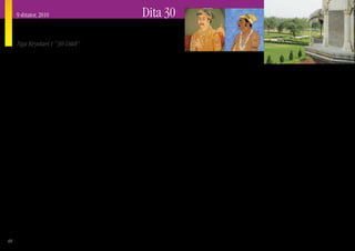 9 shtator, 2010                                                           Dita 30
     Fjala e Fundit
     Nga Kryetari i “30 Ditët”
                                                                                                       Akbar                  Birbal

     G    jatë nëntë viteve të fundit unë kam pasur përgjegjësinë për mbledhjen së bashku
          dhe sistemimin e materialeve të lutjes për “30 Ditët”. Do të doja t’ju falënderoja
     për lutjet tuaja. Shumë prej jush keni marrë pjesë për shumë vjet. Shumë progres
                                                                                                        Birbali ishte pothuajse duke u vrarë nga bisha vigane. Megjithatë në momentin
                                                                                                     e fundit, Akbari po ngiste kalin përballë elefantit të egërsuar. Kafsha u mahnit kaq
     është bërë në prezantimin e Mesias për t’u njohur nga Myslimanët rreth botës. “30
                                                                                                     shumë nga qëndrimi i guximshëm i Akbarit, saqë u kthye mbrapsht dhe iku me të
     Ditët” ka luajtur një rol në këtë përpjekje. Perëndia po bën gjëra të mrekullueshme.
                                                                                                     katra. Duke rrezikuar jetën e vet, Akbari shpëtoi mikun e vet. Ne, si besimtarë, njohim
        Kohët e fundit unë u njoha me jetën e një burri të qyajtur Mahesh Das, që më vonë            dikë që dha jetën e tij për ne.
     u njoh si Birbal (1528 – 1586). Ky burrë u bë kryeministri në oborrin e Perandorit
                                                                                                        Për ta bërë të njohur Ungjillin, miqësitë janë të nevojshme. Unë dua t’ju inkurajoj
     Mughal Akbari i Madh në Indi. Birbali mishëron diçka që duhet të vlerësohet realisht
                                                                                                     juve të bëheni një mik i Myslimanëve në zemrën tuaj. Nesër do të jetë e Premte. A do të
     në kulturat Myslimane. Ai kishte një urtësi dhe mendjemprehtësi të shquar. Ja ku
                                                                                                     bashkoheni me mua në lutje për Myslimanët gjatë javëve të ardhshme, ndoshta gjatë
     jepet një shembull (Ka disa versione të kësaj historie):
                                                                                                     gjithë vitit tjetër? Në këtë mënyrë ju mund të vazhdoni të përfshiheni në shpëtimin e
         Një ditë Akbari po shëtiste në kopshtet e pallatit të tij me Birbalin. Aty përreth po       jetëve të tyre për të tërë përjetësinë. Në faqen tonë në internet ju mund të gjeni disa
     fluturonin shumë sorra. Mbretit i pëlqente t’i sodiste. Ai e pyeti Birbalin “Sa sorra ka        mjete për t’ju ndihmuar të luteni të Premteve.
     mbretëria ime?” Birbali mendoi për një moment, pastaj tha “Ka nëntëdhjetë e pesë
     mijë e katërqind e gjashtëdhjetë e tre (95,463) sorra në mbretërinë tënde, Imzot.” “Si e          Kërkesa për lutje: Sot do të doja t’ju kërkoja të luteshit për koordinatorët e “30
     di me siguri këtë?” e pyeti mbreti. “Ju mund t’i numëroni, Imzot.” Tha Birbali. Mbreti e        Ditët” kudo nëpër botë. Ju mund të shihni një listë të plotë të zyrave tona në faqen tonë të
     pyeti sërish, “E po të dilnin më pak se kaq, ç’do të thoje?” Birbali u përgjigj përnjëherësh,   internetit (www.30-days.net ). Shumë prej koordinatorëve dhe vullnetarëve të tjerë kanë
     “Kjo do të thotë se pjesa tjetër kanë shkuar për vizitë te të afërmet e tyre në disa nga        shërbyer në përgatitjen dhe shpërndarjen e kësaj literature për lutje për shumë vjet. Disa
     mbretëritë fqinje.” “Kurse po të dilnin më shumë se kaq, ç’do të thoje?” “Atëherë kjo do të     e bëjnë këtë detyrë me rrezik shumë të madh personal. Shumë janë miqtë e mi personalë.
     thotë se sorrat e tjera kanë ardhur për të vizituar mbretërinë tuaj, Imzot.”                    Ata përballen me sfida të shumta shpirtërore dhe praktike. Ju ndoshta mund të mendoni
        Mendjemprehtësia dhe urtësia e këtij burri fituan zemrën e Akbarit. Thuhet se                për të marrë pjesë financiarisht në këtë përpjekje për lutje duke dhuruar para te zyra juaj
     shumë vjet më vonë, kur Birbali vdiq në betejë në Afganistan, Akbari mbajti zi për              lokale e “30 Ditët”. Ne po parashikojmë për ta botuar sërish “30 Ditët” në Gusht të vitit
     shumë muaj. Atë e merrte shumë malli për mikun e tij. Shumë vjet përpara, në një                2011. Do të jetë përpjekja jonë e 20të për lutje në muajin e Ramazanit. Ne shpresojmë se
     moment më të lumtur, siç duket një elefant i egër po e ndiqte Birbalin, që po ecte në           ju do të bashkoheni me ne në këtë kohë.
     këmbë, gjatë një gjuetie.                                                                       Victor, the Chairman of the “30 Ditas” Coordinators
48
 