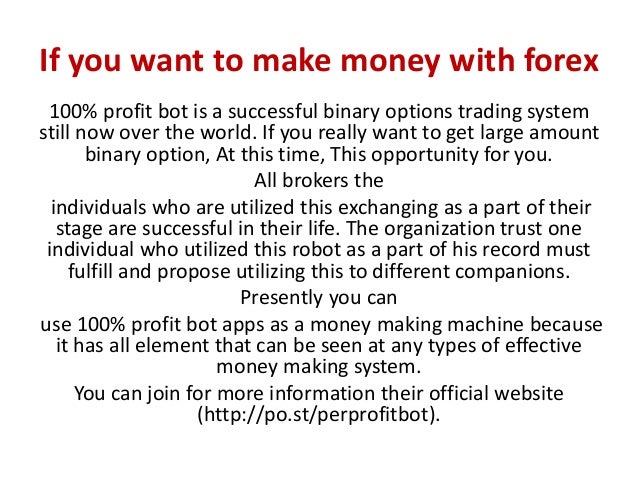 Binary options robot success rate