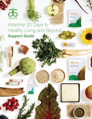 Arbonne 30 Days to
Healthy Living and Beyond
Support Guide
 