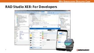 RAD Studio XE8: For Developers
9
 