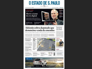 30 Frontpages on Steve Jobs Death | PPT