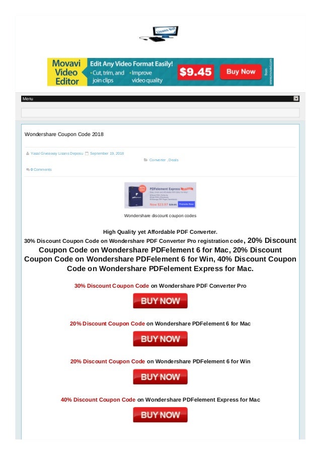 wondershare pdf editor register code