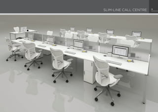 Slim-line CALL CENTRE 13
 