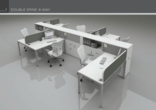 DOUBLE SPINE: 6-WAY6
 