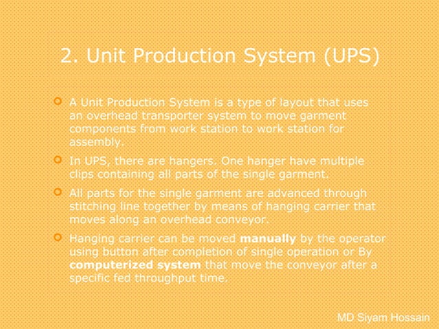 garments production system | PPT | Needlework | Arts and Crafts