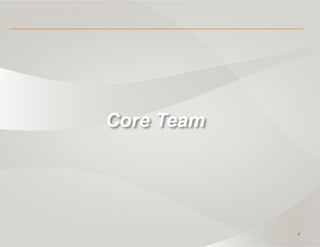 4
Core Team
 