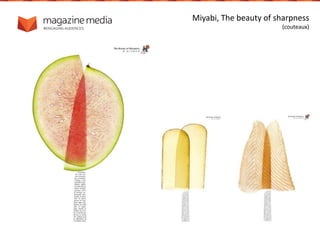 Miyabi, The beauty of sharpness
(couteaux)
 