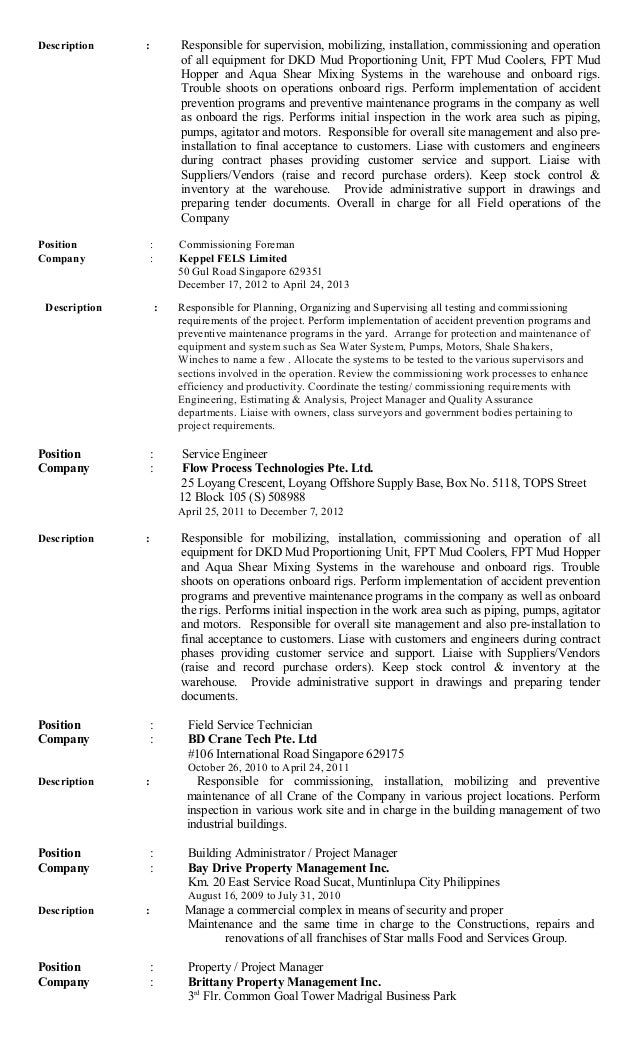 multiple same company resumes