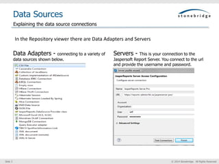 Jaspersoft Studio Quick Start Guide | PPTX