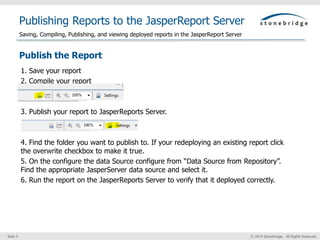 Jaspersoft Studio Quick Start Guide | PPTX