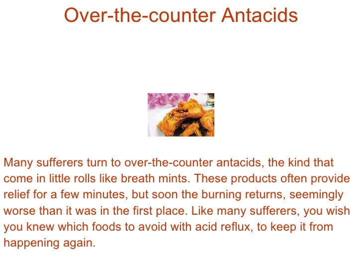 Foods List For Acid Reflux Foods List For Acid Reflux