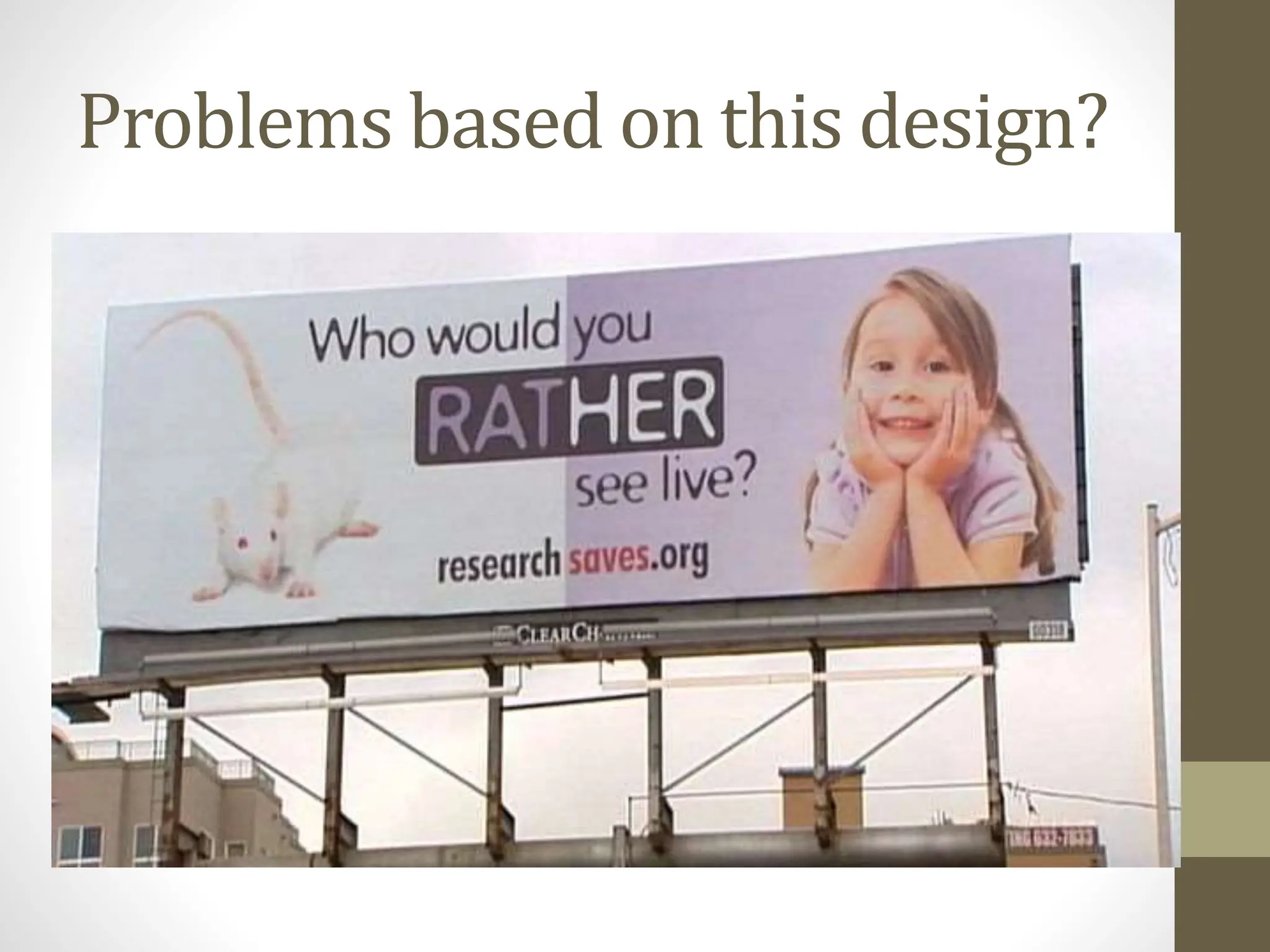 Problems based on this design?
 